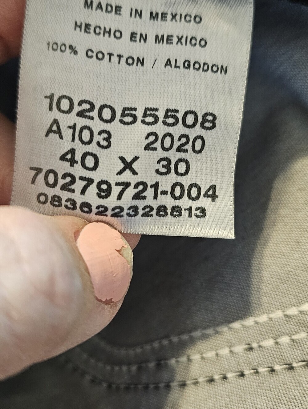 NWT LEE 40x30 Mens Jeans Black Relaxed Fit - Picture 6 of 7